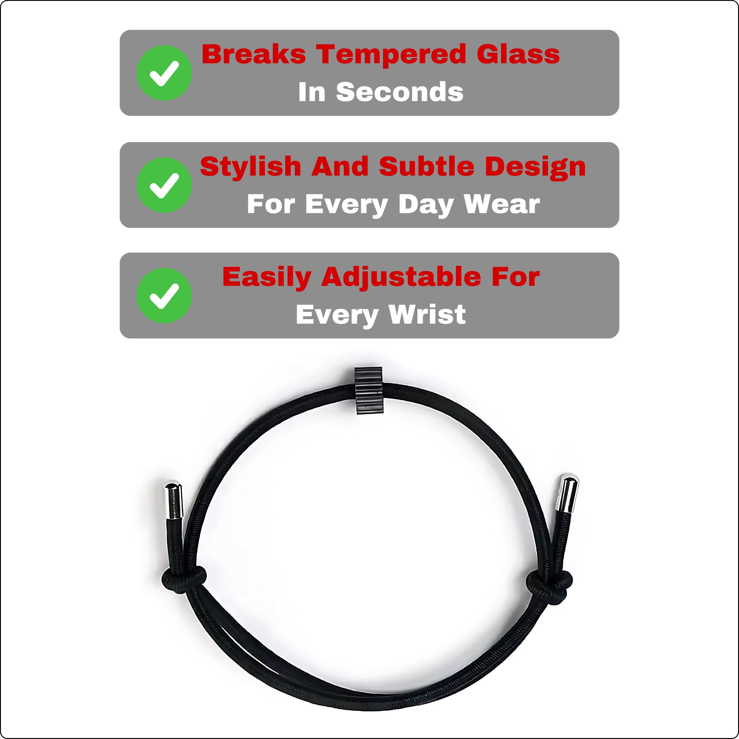 Emergency Window Bracelet
